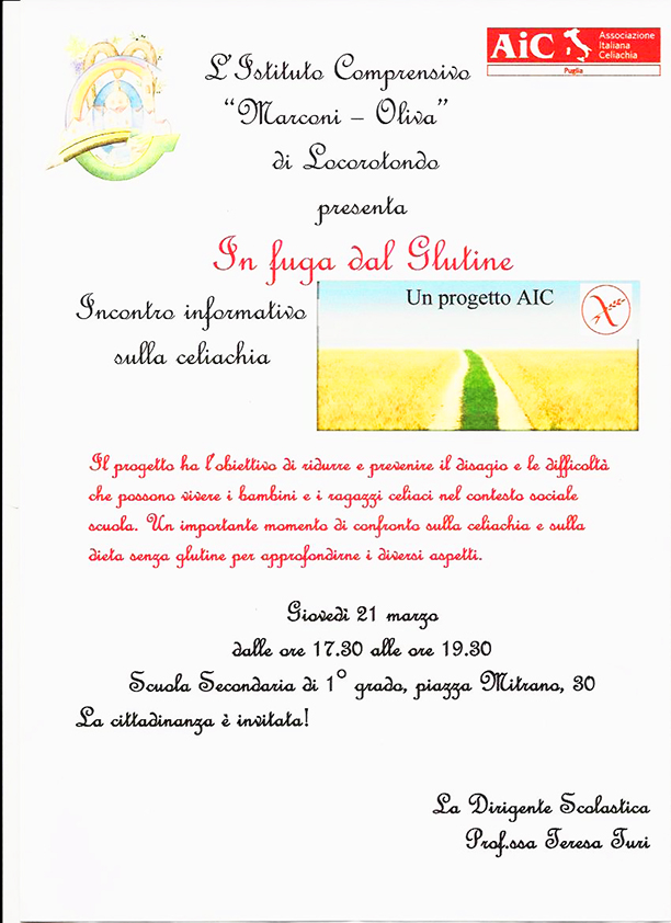 Locandina - In fuga dal glutine