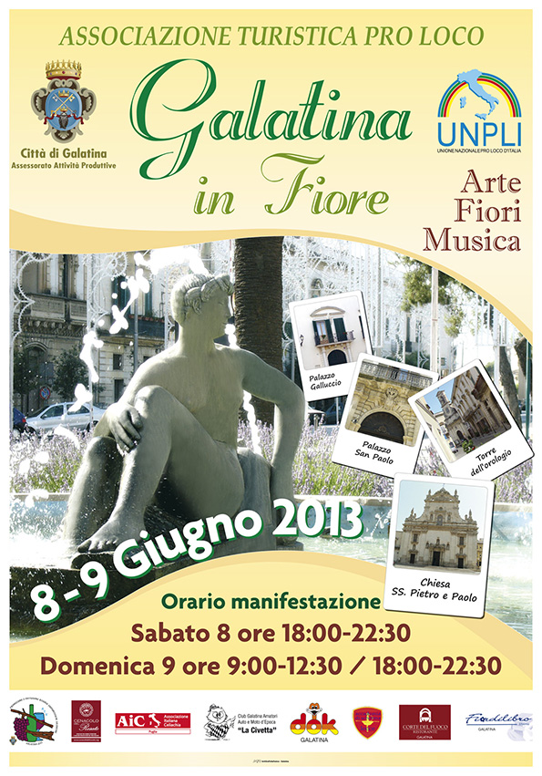 Galatina in fiore locandina rid